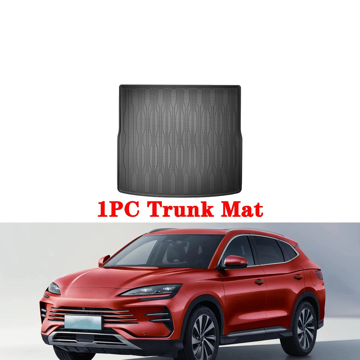 For BYD Seal U Sealion 6 Song plus 2021-2025 2026 TPE Floor Mats and Cargo Liner, All Weather Floor Liners Trunk Mat LHD & RHD