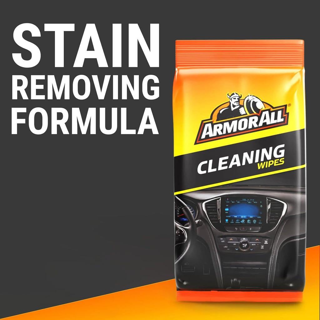 Car Interior Cleaner Wipes, Interior Cleaning Wipes for Cars, Trucks, Motorcycles, 60 Each