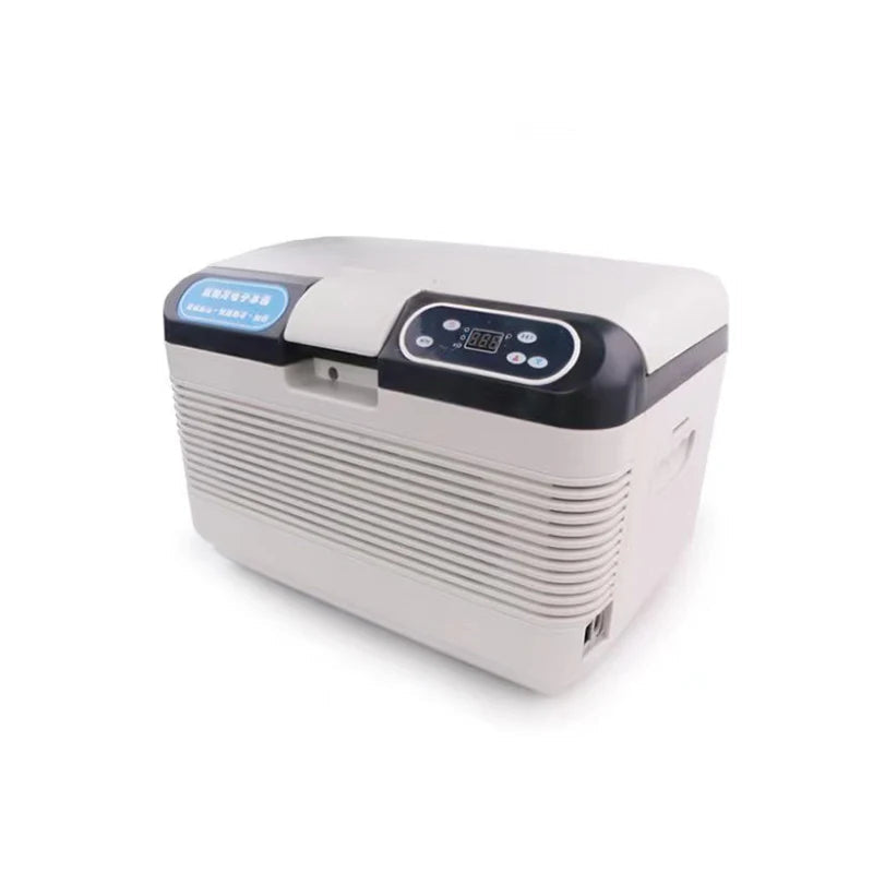 12L Car Refrigerator Car and Home Dual Purpose Small Refrigeration Refrigerator Cold and Hot Dual Energy Refrigerator