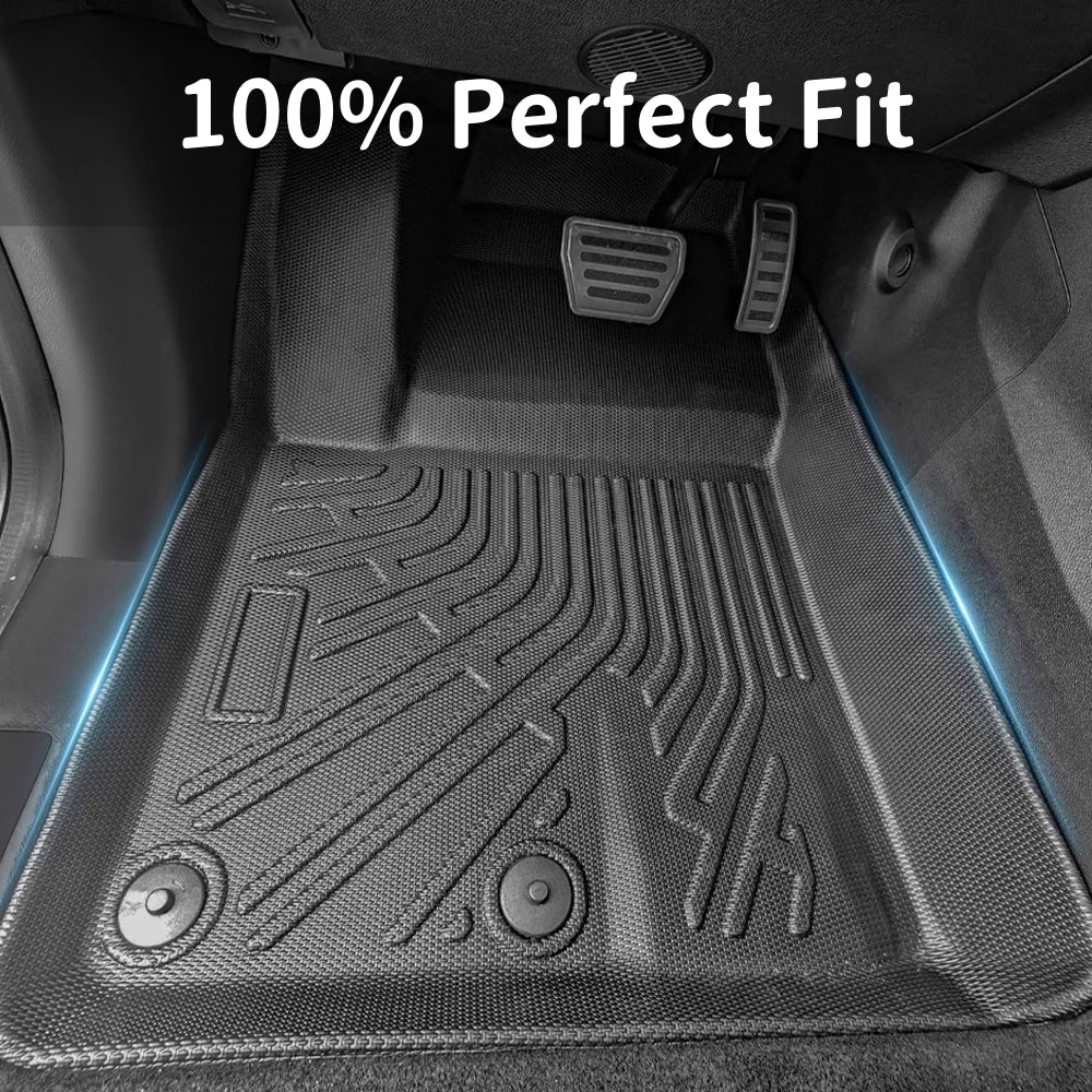 For Jetour T2 Traveler 2024 2025 Floor Mats Trunk Mats, All Weather Waterproof Anti-Slip Front Rear Cargo Liner Mat Foot Pads