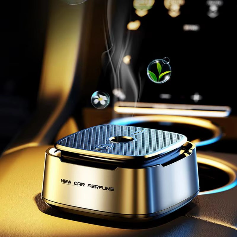 15Ml Car Ultrasonic Atomizer Aroma Diffuser Aromatherapy Car Freshener Auto Long-Lasting Concentration Smart Fragrance