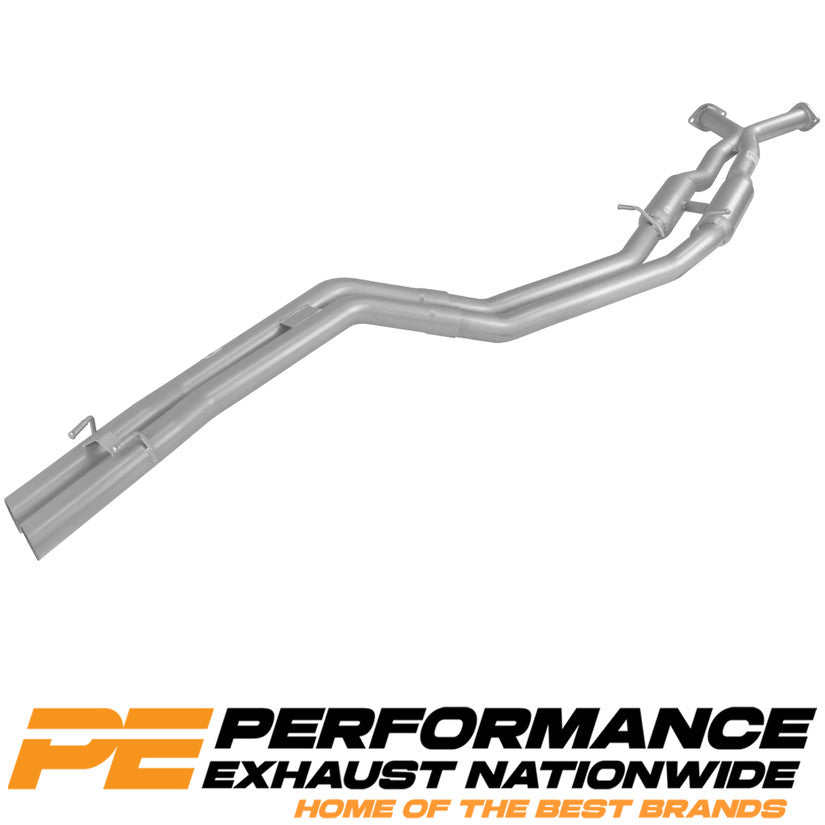 VIPER Twin 2.5" Exhaust for Commodore VT-VZ V8 Sedan - Hotdog/Tailpip