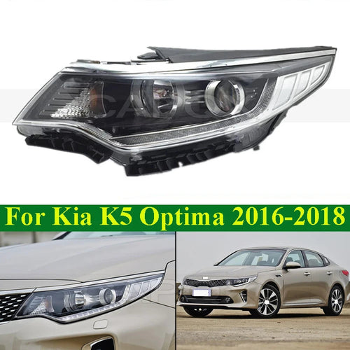 CAPQX 7/12Pin Front Bumper Head Light Head Lamp for KIA K5 Optima 2016-2018 Headlamp Headlight Daytime Running Light Turn Light