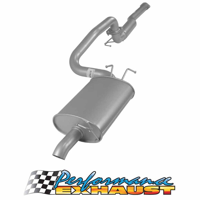 VIPER 2.5" Exhaust for Ford Falcon BA BF XT 4.0L NA Sedan Hotdog/Muffler
