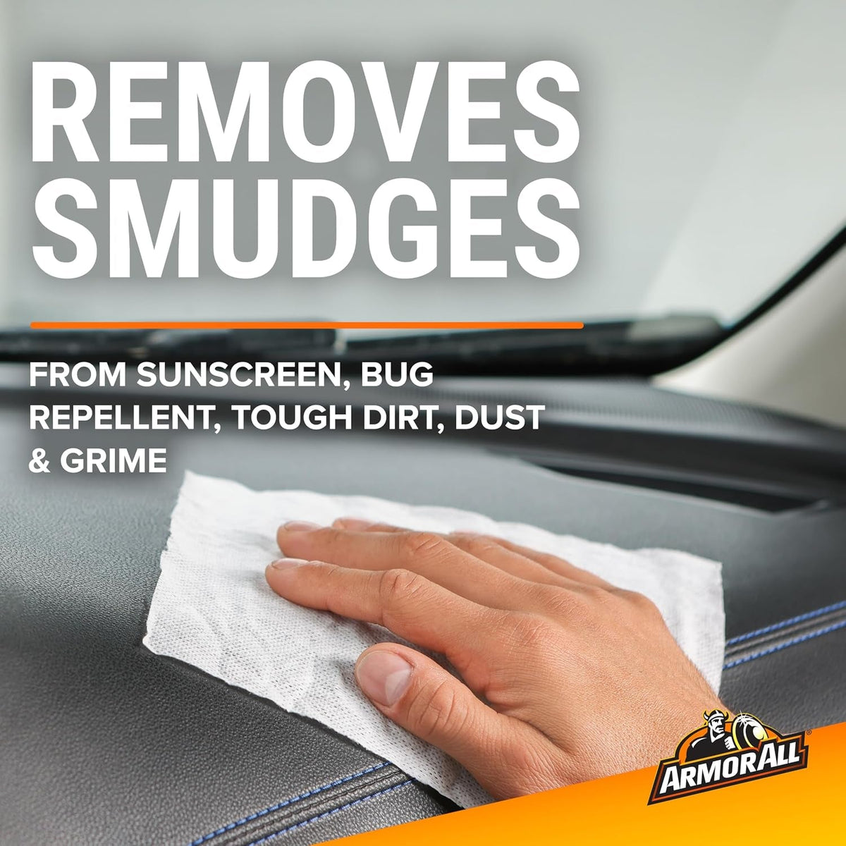 Car Interior Cleaner Wipes, Interior Cleaning Wipes for Cars, Trucks, Motorcycles, 60 Each