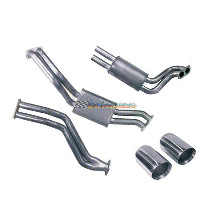 PACEMAKER TWIN 2.5" STAINLESS CATBACK EXHAUST for FALCON FG/FGX XR6 TURBO SEDAN