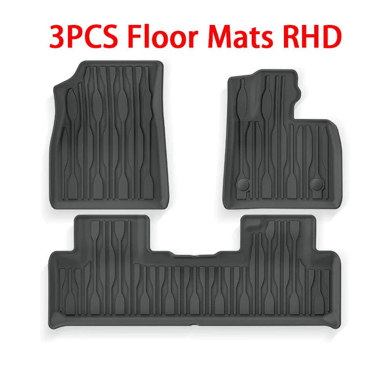 For BYD Seal U Sealion 6 Song plus 2021-2025 2026 TPE Floor Mats and Cargo Liner, All Weather Floor Liners Trunk Mat LHD & RHD