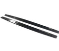 Two Side Carbon Fiber Side Bumper Extension Skirt Splitter for BMW F80 M3 F82 F83 M4 F32 F33 F36 420 428 435 440 2014-2020