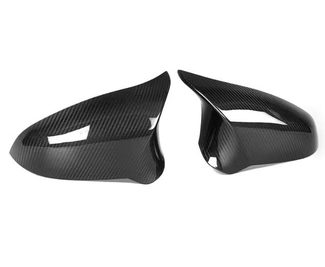 Real Dry Carbon Fiber Rearview Side OEM Style Mirror Covers For BMW F80 M3 F82 F83 M4 F87 M2C 2014-2020