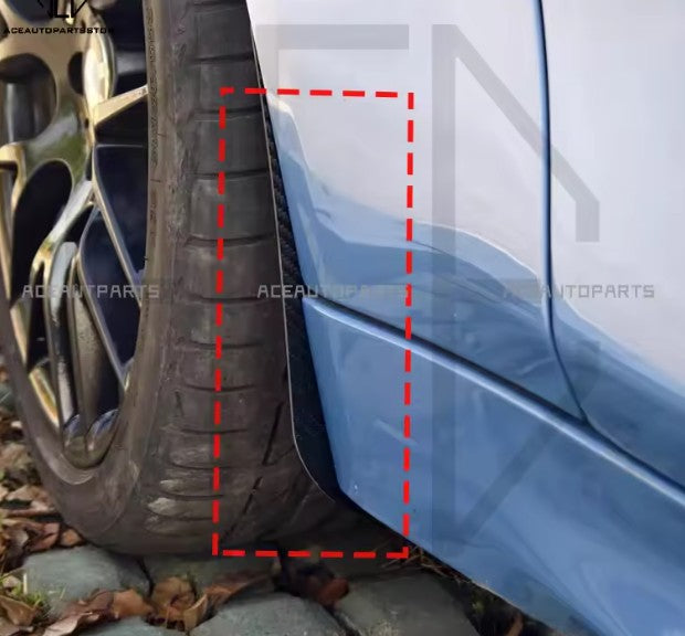 Dry Carbon Fiber Front Splash Guards Arch Guards Mud Flaps for BMW F80 M3 F82 F83 M4