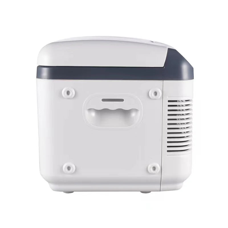 12L Car Refrigerator Car and Home Dual Purpose Small Refrigeration Refrigerator Cold and Hot Dual Energy Refrigerator