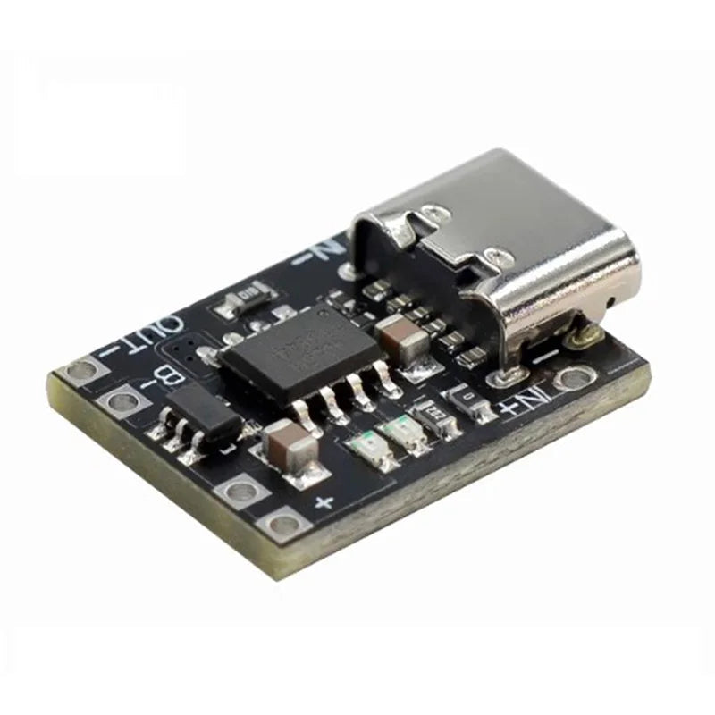 Ultra-Small Lithium Battery Charging Panel 1A Ternary Lithium Battery 3.7V4.2V Charger Module Type-C with Protection Board