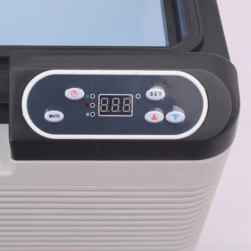 12L Car Refrigerator Car and Home Dual Purpose Small Refrigeration Refrigerator Cold and Hot Dual Energy Refrigerator