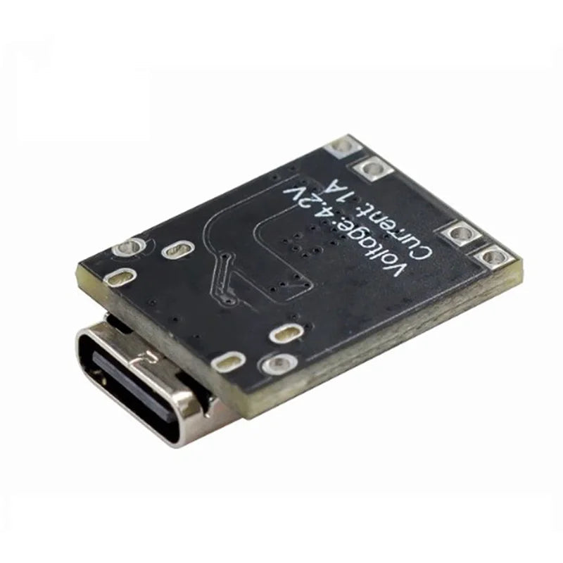 Ultra-Small Lithium Battery Charging Panel 1A Ternary Lithium Battery 3.7V4.2V Charger Module Type-C with Protection Board