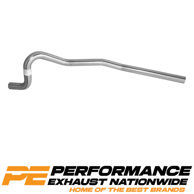 2" Tailpipe for Ford Falcon XR XT XW XY Sedan - outside Spring RHS