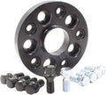 Wheel Spacer Bolt on Spacer Kit 5X110 30Mm 65.1M ID OD with M12X1.25 Black Bolts Fits 2014-2022 Jeep Cherokee 2017-2023 Compass 2015-2023 Renegade
