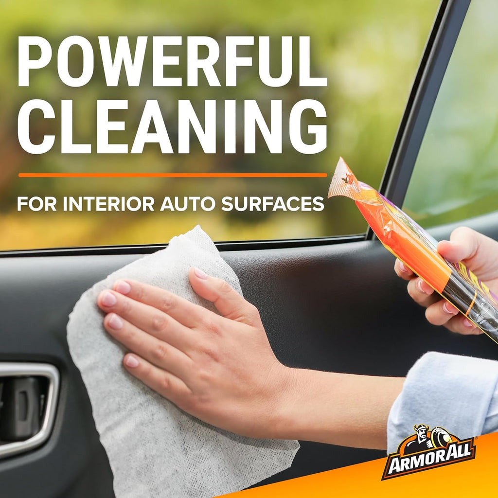 Car Interior Cleaner Wipes, Interior Cleaning Wipes for Cars, Trucks, Motorcycles, 60 Each