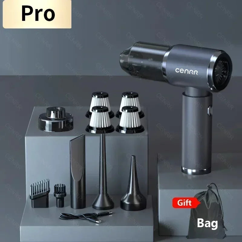 210000PA Car Vacuum Cleaner Mini Wireless Handheld Portable Vacuum Cleaner Strong Suction Vacuum Cleaner Cleaning Machine