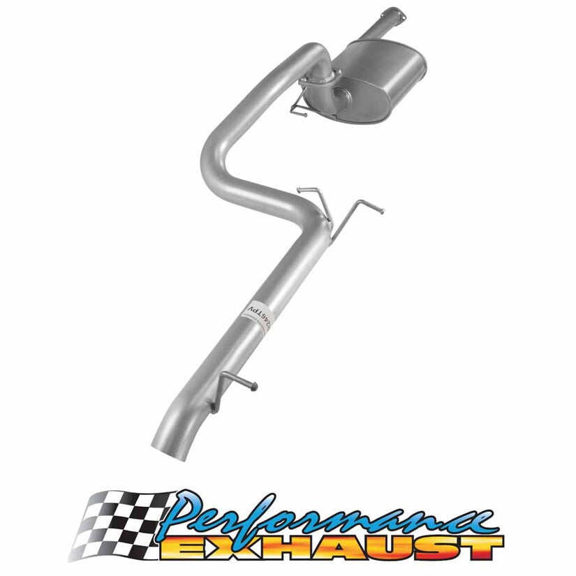 VIPER 2.5" Exhaust for Ford Falcon BA BF XT 4.0L NA Sedan Muff/Tailpipe