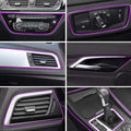 1Pc Car Moulding Trims Dashboard Door Car-Styling Interior Accessories Purple Silicone 5M Length 5M Car-Styling Trims Strips