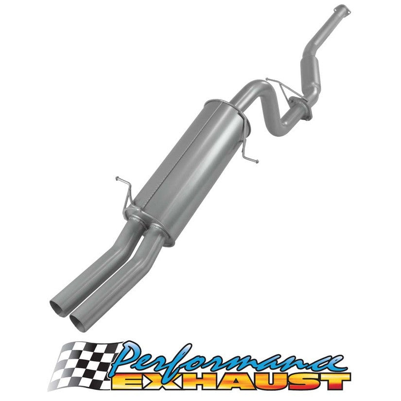 VIPER 2.5" Exhaust for Ford Falcon BA BF XR6 4.0L NA Ute Hotdog/Muffler
