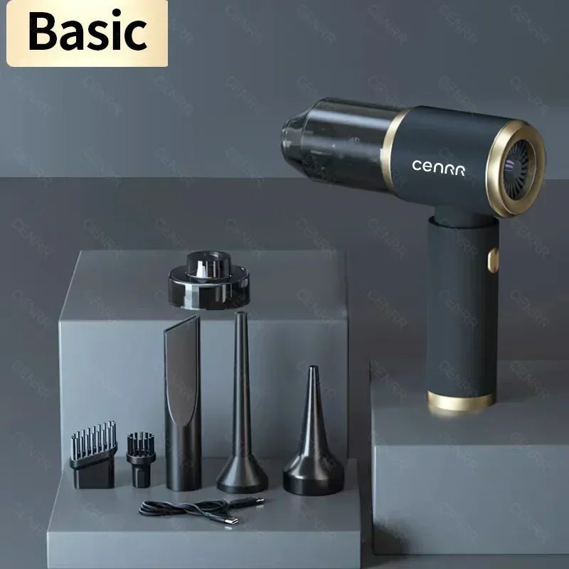 210000PA Car Vacuum Cleaner Mini Wireless Handheld Portable Vacuum Cleaner Strong Suction Vacuum Cleaner Cleaning Machine